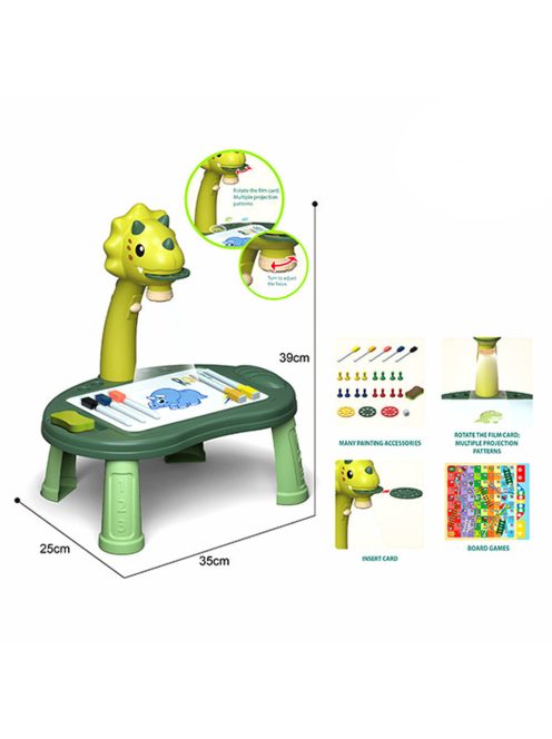 Детска масичка с проектор Дино 3в1