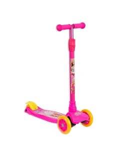 Детска тротинетка Camokat Barbie, С раничка, 3 гуми